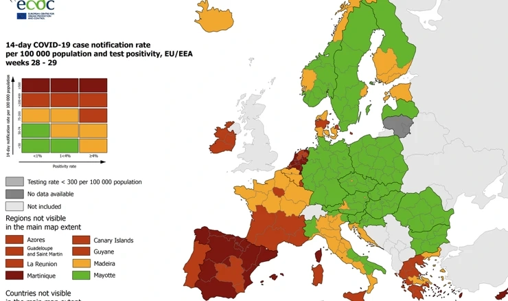 Hrvatska obala i dalje u narančastom