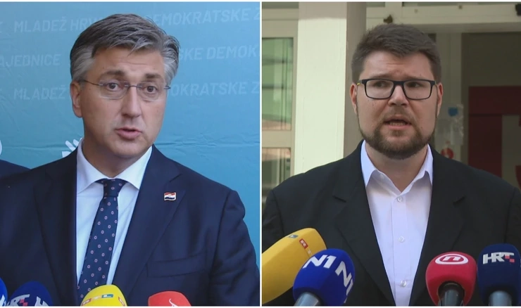 Andrej Plenković, Peđa Grbin