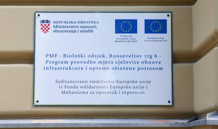 Obnovljena zgrada Biološkog odsjeka PMF-a