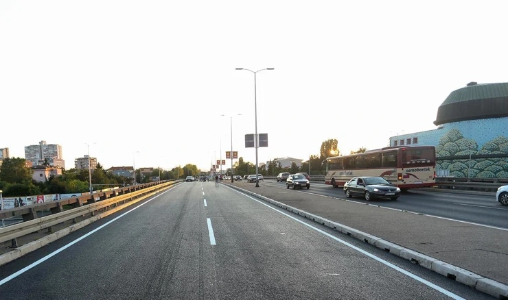 Nadvožnjak Zagrebačka avenija - Selska, arhivska fotografija