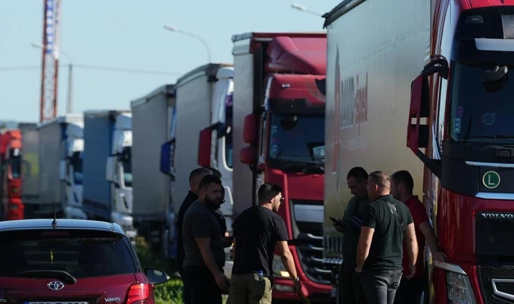 BiH: Prosvjedi prijevoznika nastavljeni