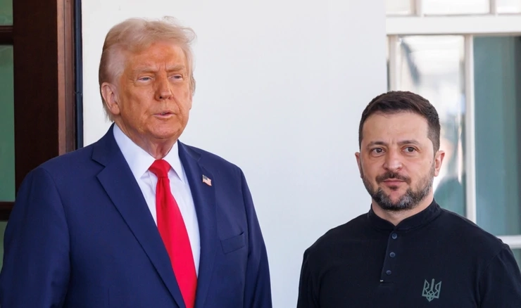 Donald Trump i Volodimir Zelenski