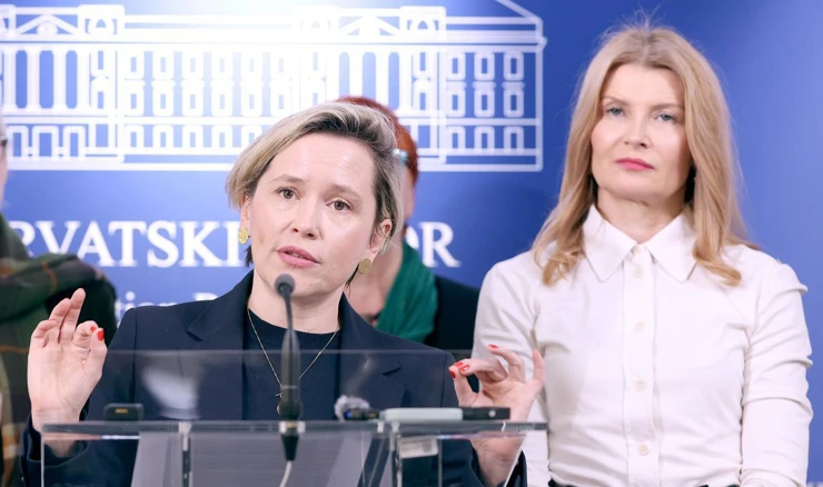 Ivana Kekin i Sabina Glasovac