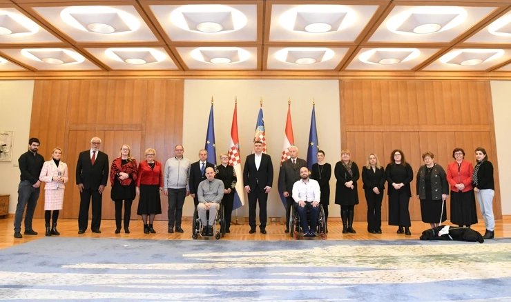 Milanović primio predstavnike Zajednice saveza osoba s invaliditetom 