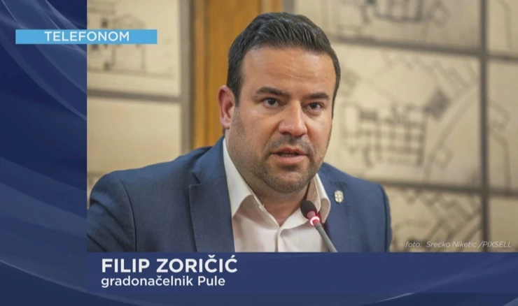 Pulski gradonačelnik Filip Zoričić  