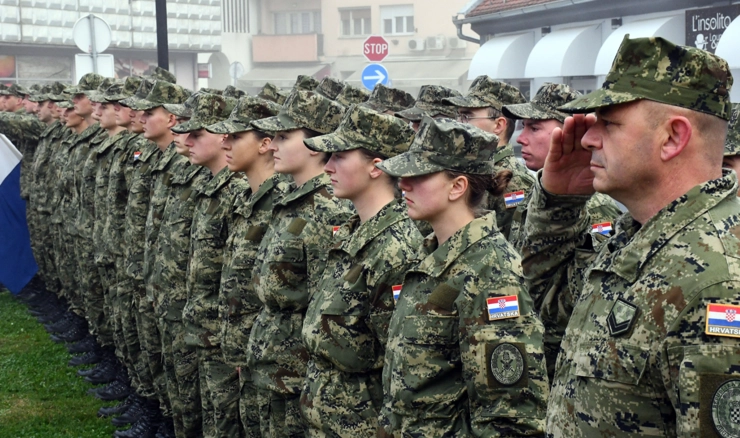 Svečanost obilježavanja 34. godišnjice osnutka 123. brigade HV-a 
