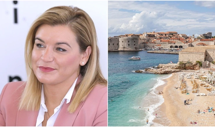 Ministrica Nikolina Brnjac/Dubrovnik