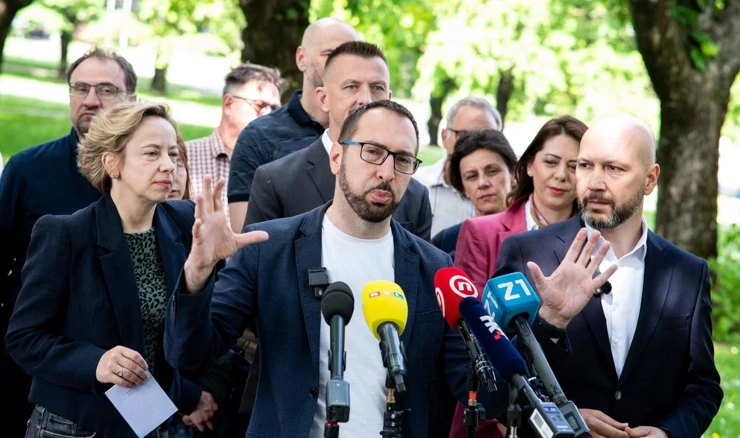 Gradonačelnik Tomislav Tomašević održao konferenciju za medije  