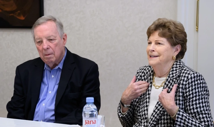 Richard Durbin i Cynthia Jeanne Shaheen