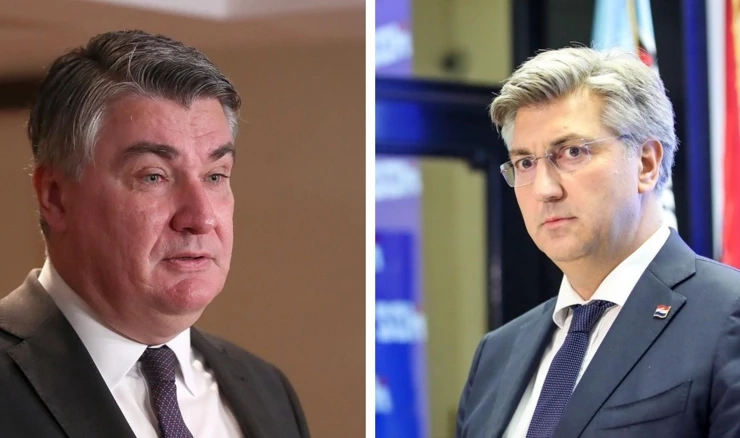 Zoran MIlanović i Andrej Plenković
