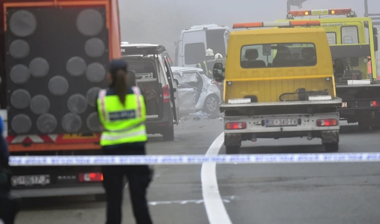 Teška prometna nesreća na autocesti A6