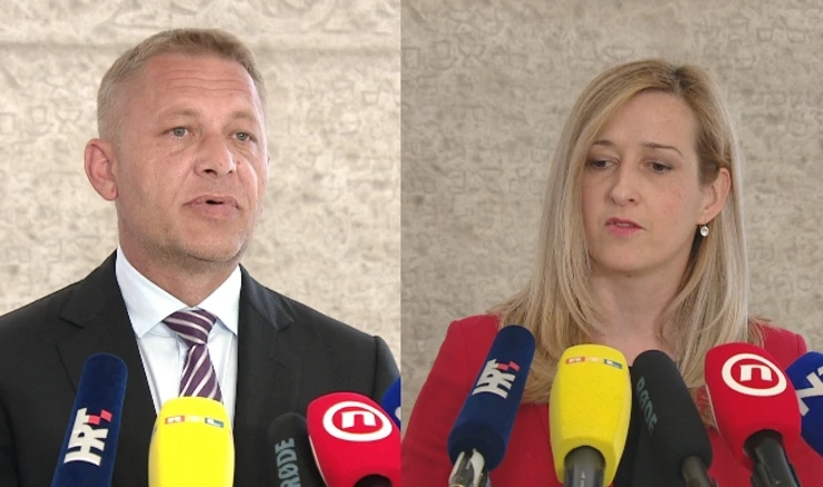 Krešo Beljak i Mirela Ahmetović