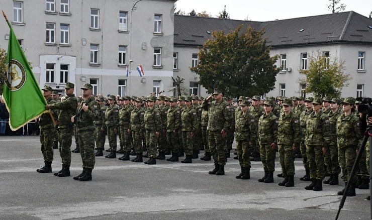 Svečana prisega ročnika HV-a