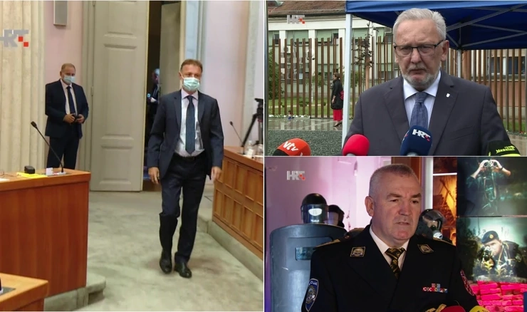 Gordan Jandroković, Davor Božinović, Nikola Milina
