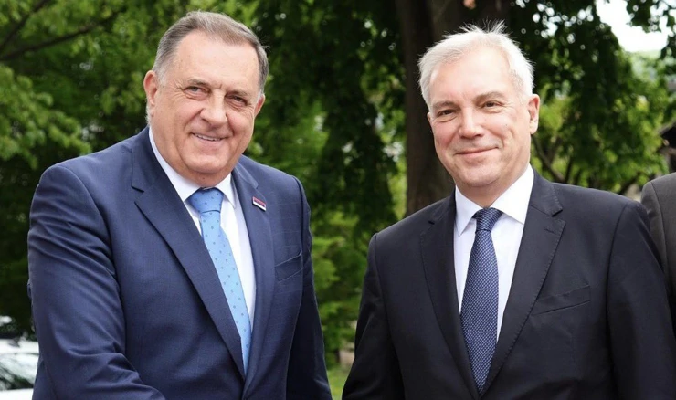 Aleksandar Gruško i Milorad Dodik