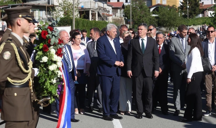 Predsjednik Milanović u selu Lipa