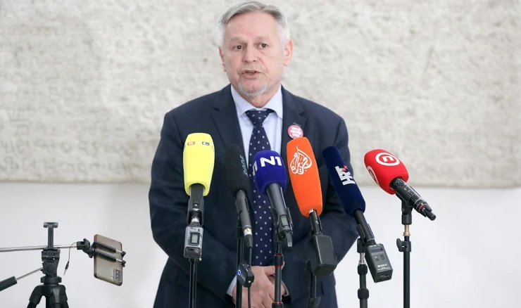 Potpredsjednik Sabora iz Kluba socijaldemokrata Davorko Vidović