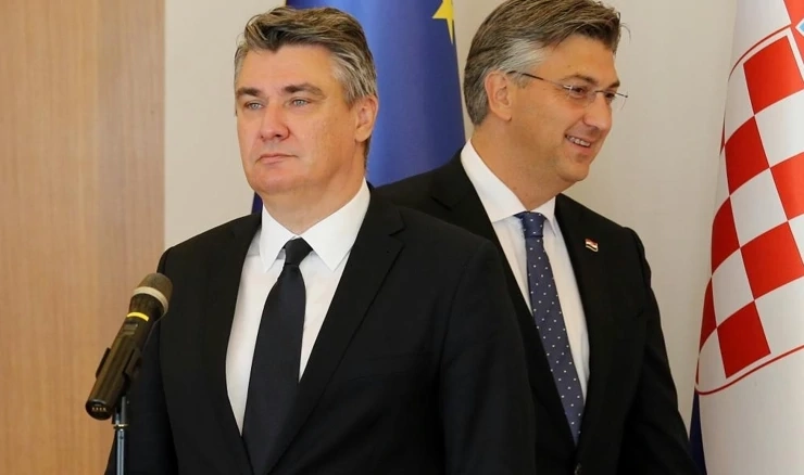Zoran Milanović i Andrej Plenković