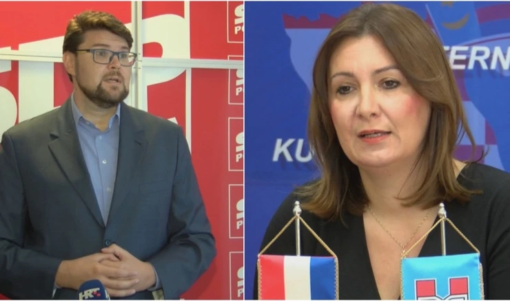Peđa Grbin i Antonija Jozić