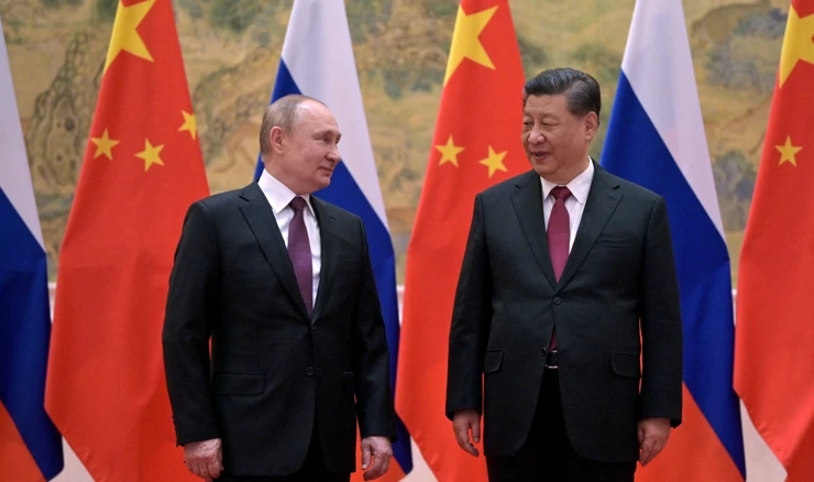 Vladimir Putin i Xi Jinping