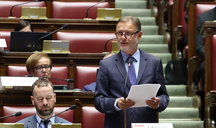 Gordan Jandroković na konferenciji u Rimu