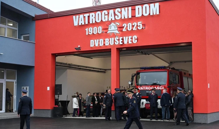 U Buševcu otvoren novi vatrogasni dom vrijedan 1,6 milijuna eura