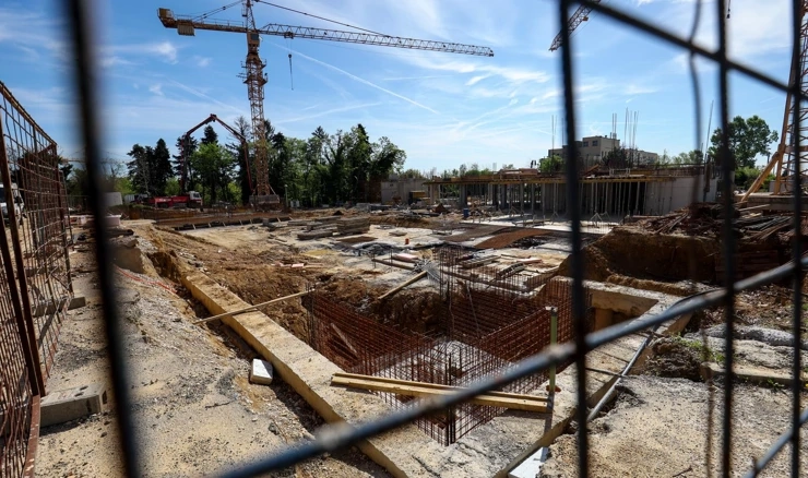 Objekt u izgradnji, ilustracija