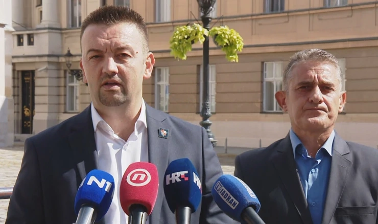 Marijan Pavliček i Nikica Augustinović
