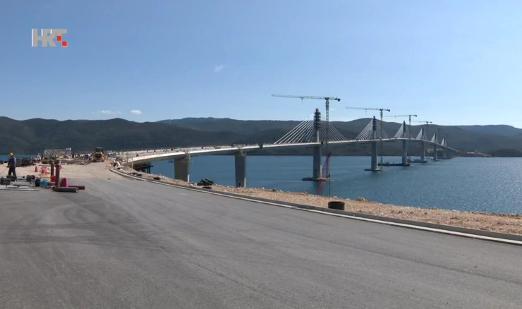 Opremanje Pelješkog mosta
