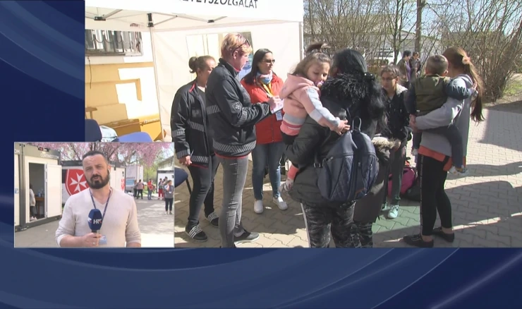 Na prijelazu Beregsurány mirno i organizirano dočekuju izbjeglice