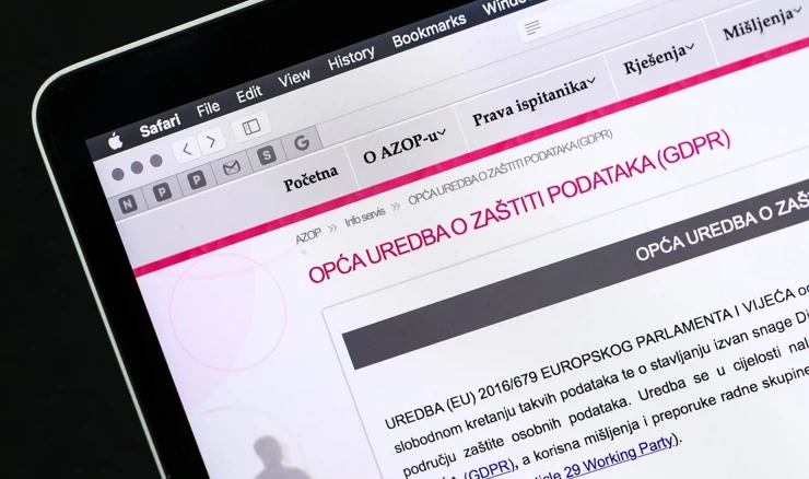Uredba o zaštiti osobnih podataka