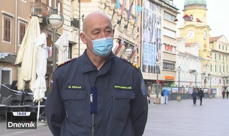 Načelnik Stožera civilne zaštite Primorsko-goranske Mladen Šćulac 