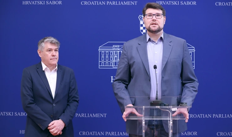 Peđa Grbin i Boris Lalovac