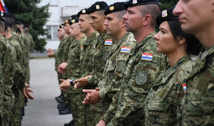 Bjelovar: Svečani ispraćaj pripadnika 8. hrvatskog kontingenta u Poljsku 