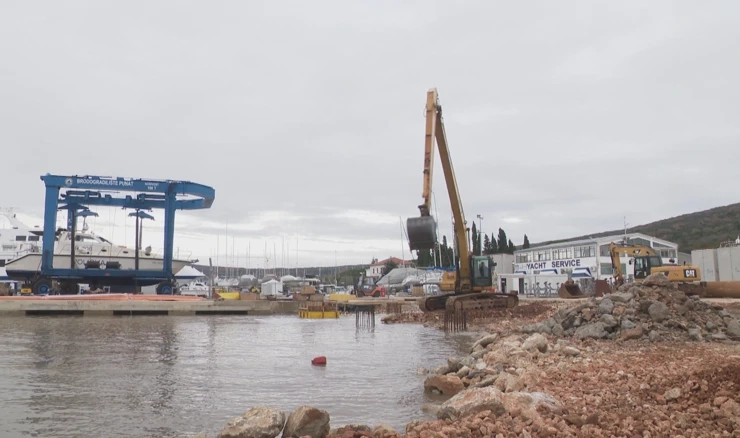 Modernizira se brodogradilište Punat na otoku Krku