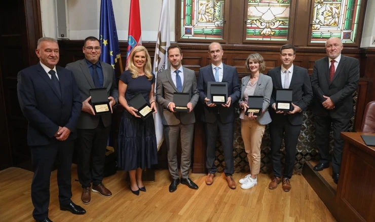 Dodjela plaketa Zlatna kuna za Grad Zagreb i Zagrebačku županiju