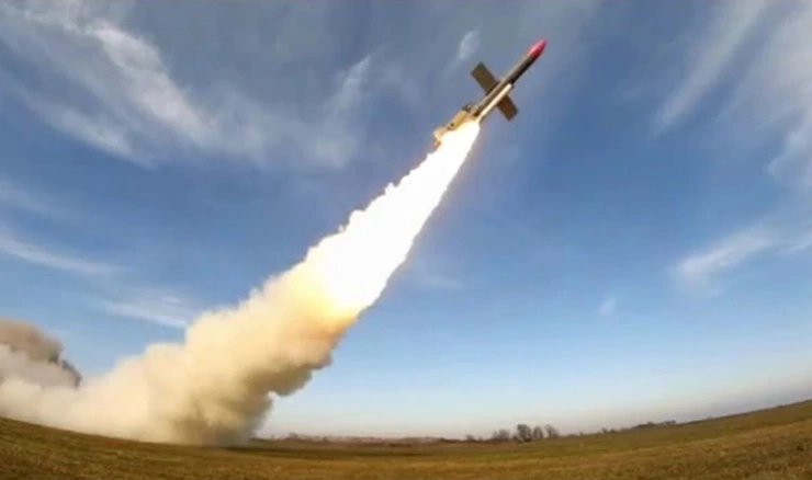 Testiranje rakete Flamingo