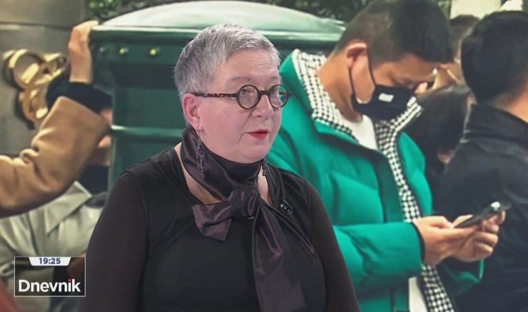 Zorana Baković, izvjestiteljica slovenskog Dela za Kinu