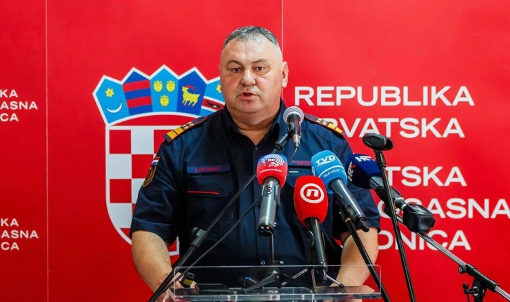 Glavni vatrogasni zapovjednik Slavko Tucaković