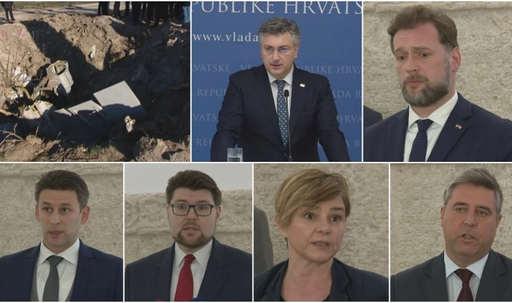 Andrej Plenković, Mario Banožić, Božo Petrov, Peđa Grbin, Sandra Benčić, Franko Vidović 