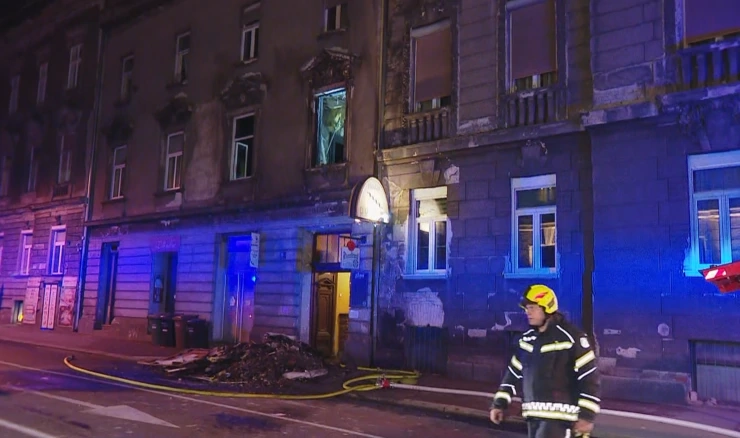 Požar u Zagrebu
