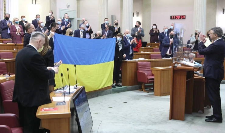 Snažna potpora Ukrajini Hrvatskog sabora