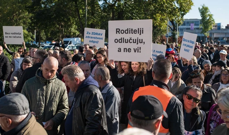 Prosvjed protiv zdravstvenog odgoja