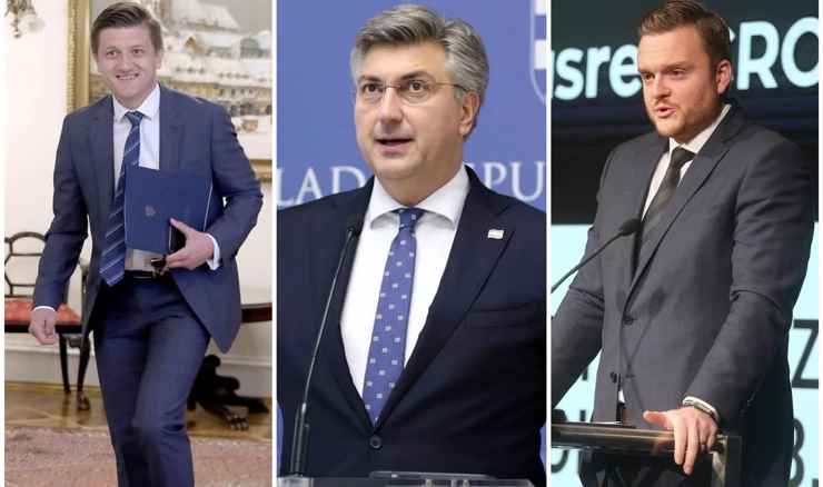 Zdravko Marić, Andrej Plenković, Marko Primorac