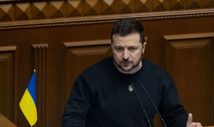 Volodimir Zelenski, fotografija 28. prosinca