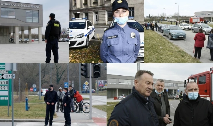 Prijetnja u Sisku, policija iznijela detalje