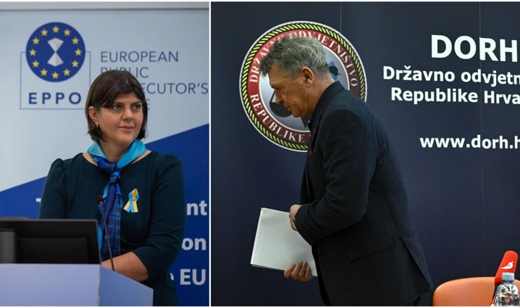 Laura Kovesi i Ivan Turudić