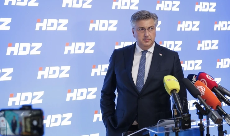 Predsjednik Vlade i predsjednik HDZ-a Andrej Plenković