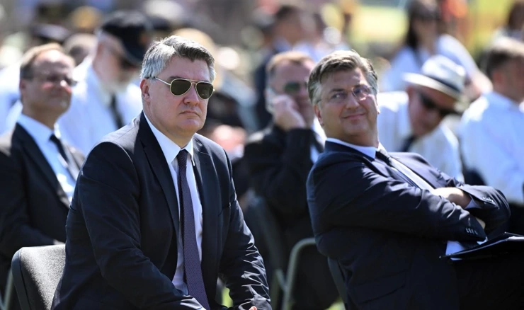 Milanović i Plenković/Arhiva
