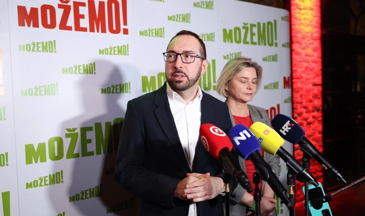 Tomislav Tomašević i Sandra Benčić